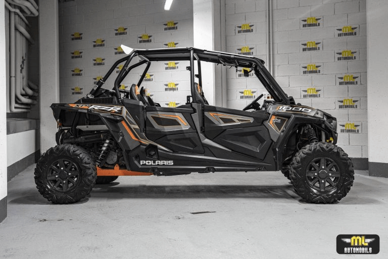 thumbnail image 2 of 21ST 4x Wheel Center Caps For Polaris RZR XP 1000 / Turbo – 2017-2023, Black Plastic, OE 1522872-655 2 of 5